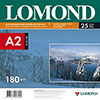 Фотобумага Lomond (0102138) A2 180 г/м2 матовая, односторонняя, 25 листов