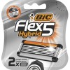 Сменные кассеты для бритья BIC Flex 5 Hybrid (2 шт)