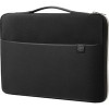 Чехол HP Duotone Carry Sleeve 15 (черный/золотистый)