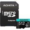 Карта памяти ADATA Premier Pro AUSDX512GUI3V30SA2-RA1 microSDXC 512GB (с адаптером)