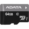 Карта памяти ADATA Premier microSDXC UHS-I U1 Class 10 64GB (AUSDX64GUICL10-R)