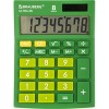 Бухгалтерский калькулятор BRAUBERG Ultra-08-GN 250509 (зеленый)