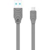 Кабель Celebrat CB-02 Type-C (1.2 м, серый)