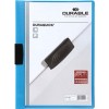 Папка пластиковая с клипом Durable Duraquick, А4, 20 л., толщина пластика 0,4 мм, синяя