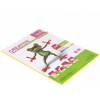 Цветная бумага Kris Creative Neon, А4, 80 г/м2, 50 листов, желтая