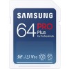 Карта памяти Samsung PRO Plus 2021 SDXC 64GB