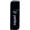 USB Flash Perfeo C10 4GB (черный) [PF-C10B004]