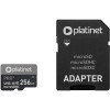 Карта памяти Platinet Pro 3 microSDXC PMMSDX256UIII 256GB + адаптер