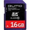 Карта памяти QUMO SDHC (Class 10) 16GB (QM16GSDHC10)