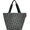 Сумка шоппер Reisenthel Shopper M ZS7054 Signature Black (черный/серый)