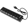 USB-хаб  USBTOP USB2.0 Type-A - 7x USB2.0 с выключателями