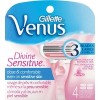 Сменные кассеты для бритья Gillette Venus Divine Sensitive (4 шт)
